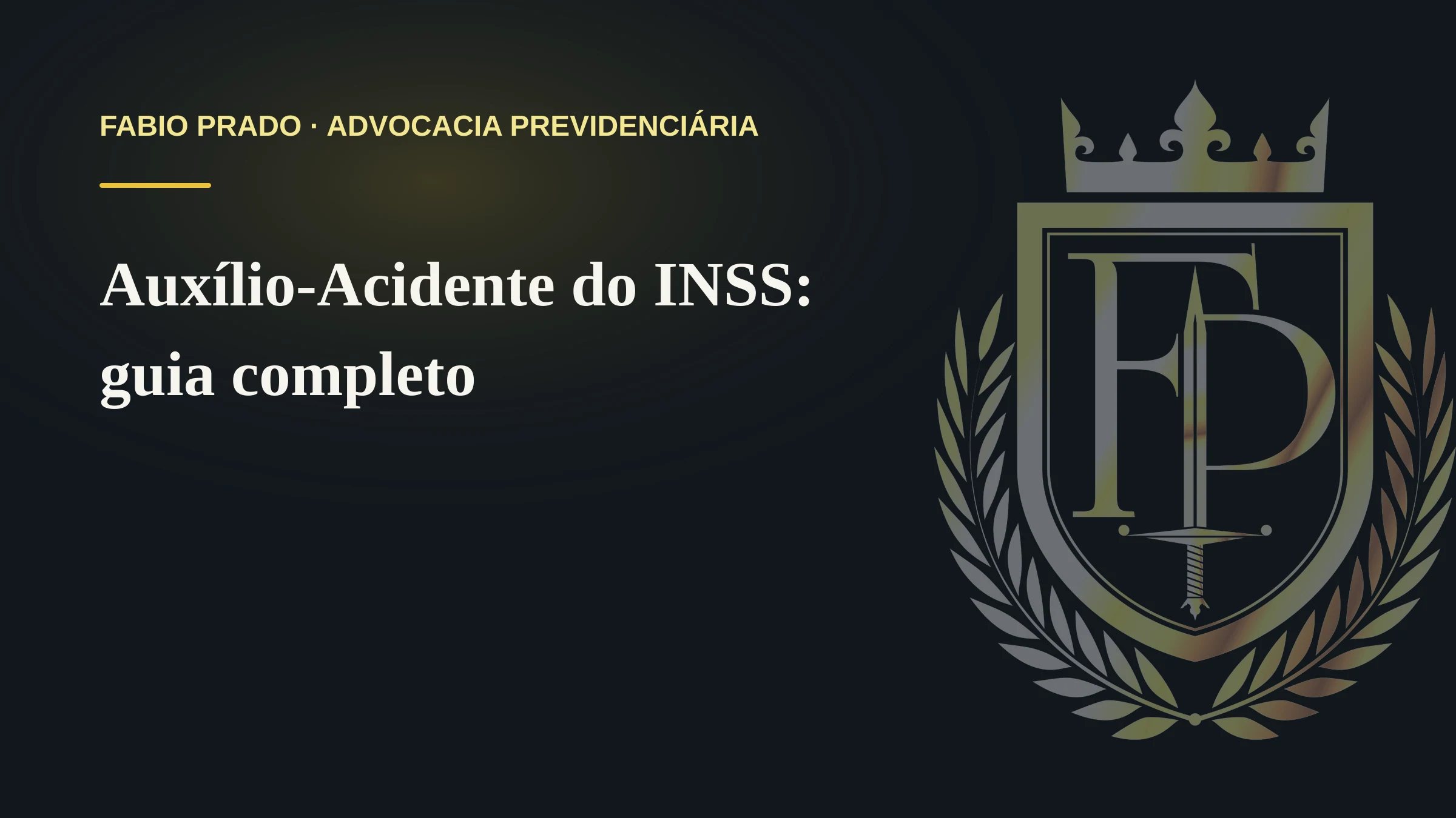 Auxílio-Acidente do INSS: guia completo